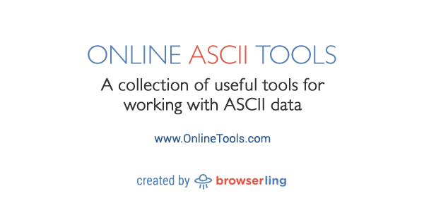 Convert Ascii To Unicode Online Ascii Tools